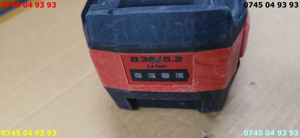 acumulator baterie HILTI 36V 5,2A LI-ION defecta