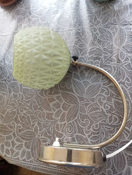 Метална работна лампа с щипка и нощни ретро лампи