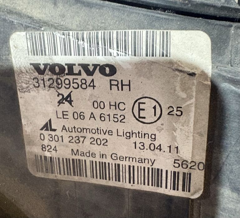 Volvo v50 face Фарове