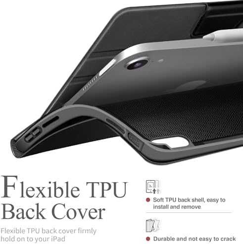 Нов Калъф за iPad Mini 7/6 с джоб и поставка – Магнитно затваряне кейс