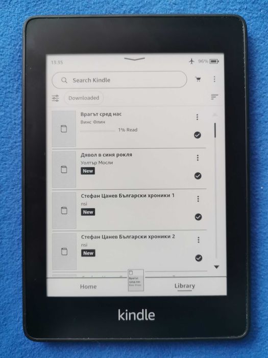Kindle Paperwhite 10 Gen. PQ94WIF WiFi, Bluetooth, 6in, с подсветка