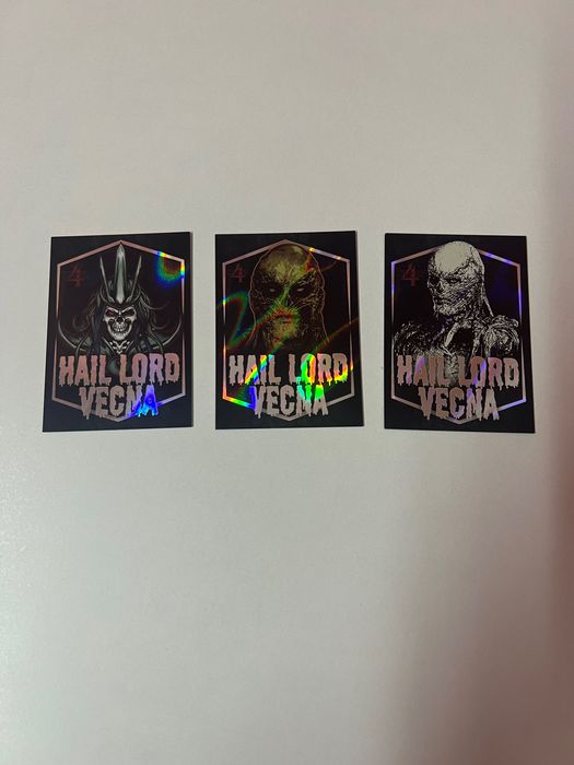 Stranger things Topps card collection