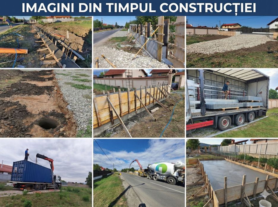 Proprietate 2950mp: Sosea DJ112, Imprejmuit + Container. Podu Oltului