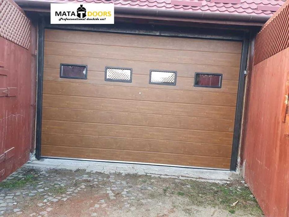 Usa L5xH2.3 gri.Usi sectionale/rezidentiale/industriale/hale/garaj