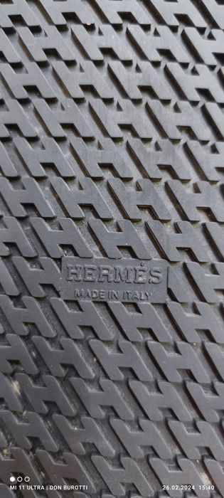 Сандали HERMES с мехом