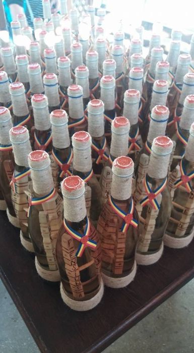 Cadou personalizat – sticlă decorativă handmade cu mesaj la alegere