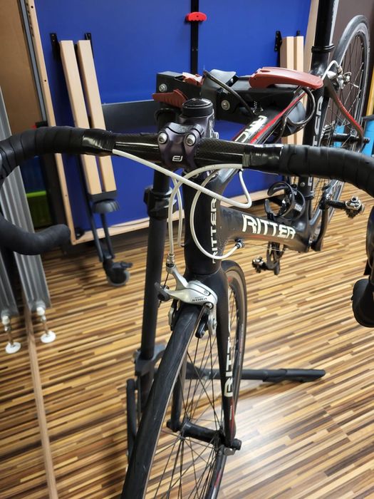 bicicleta ritter cursiera full carbon