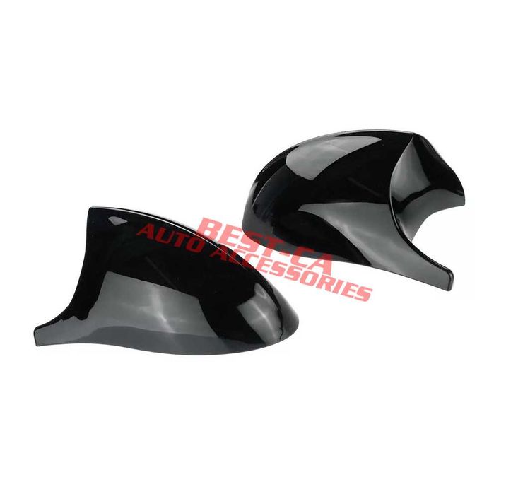 Capace oglinzi Batman M Style negru lucios BMW E87 E90 E92 pre-facelif