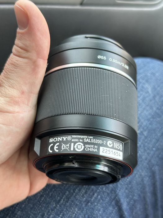 Sony DT 55–200mm F/4–5.6 SAM