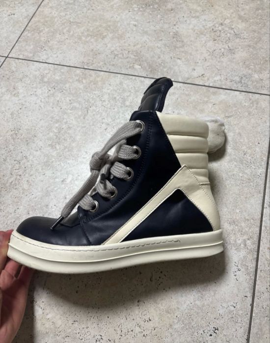 rick owens geobasket jumbo lace