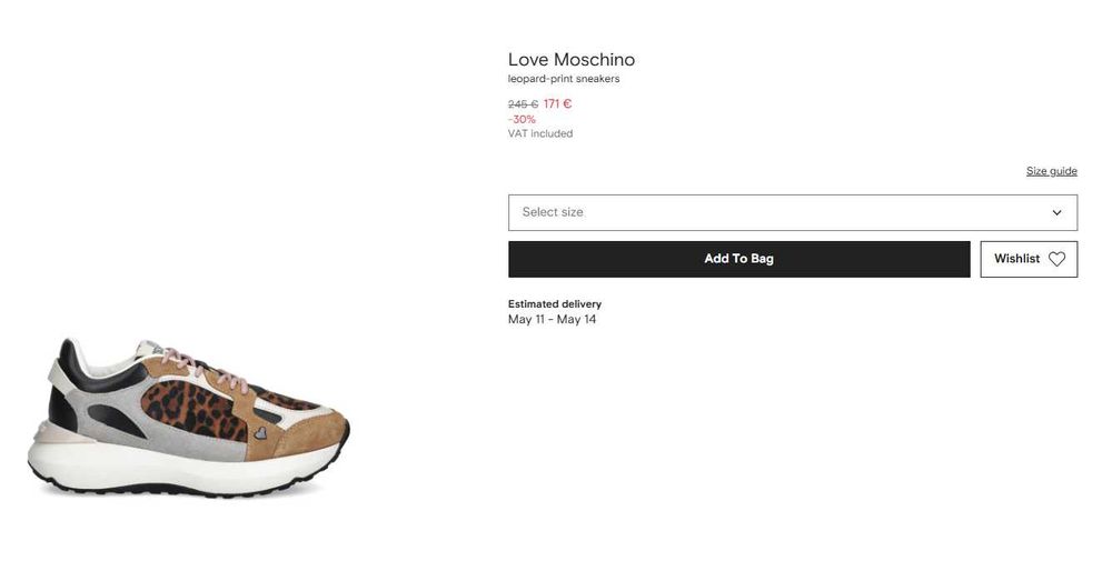 Маратонки Love Moschino