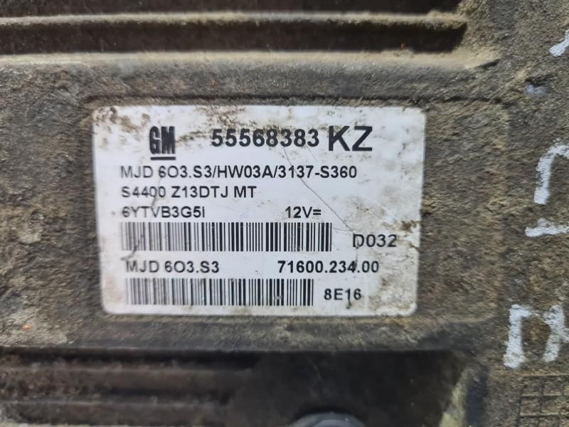 Calculator motor ECU Opel Corsa D 1.3CDTI 75cp 55kw Z13DTJ