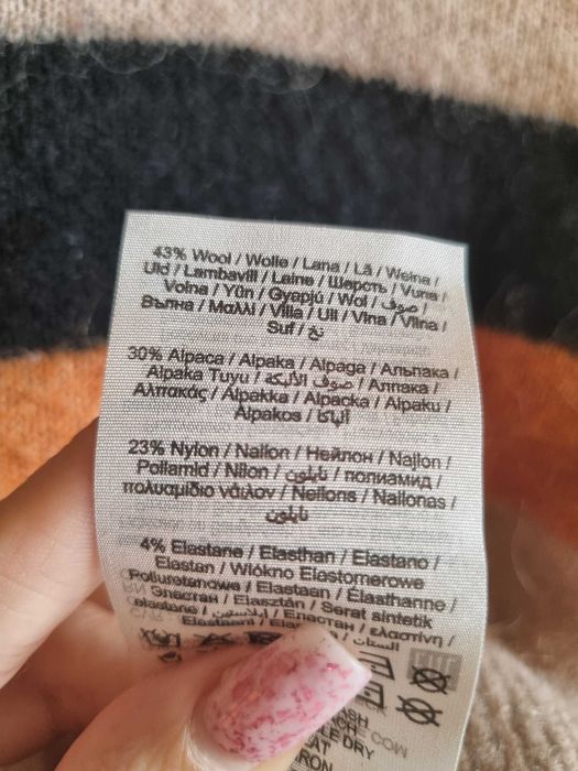 Пуловер  Selected Femme вълна и алпака