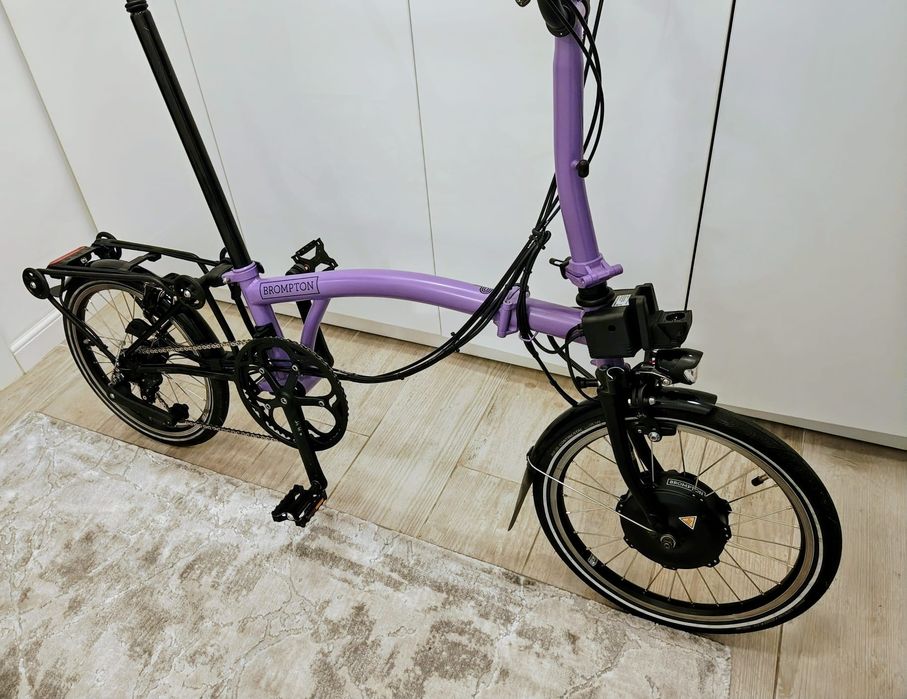 P Line Electric Brompton Black Edition - 12 viteze