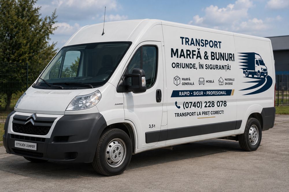 Transport mobila, moluz, bunuri, etc. Super preț!