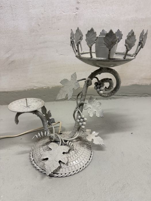 Lustra si veioza din fier forjat