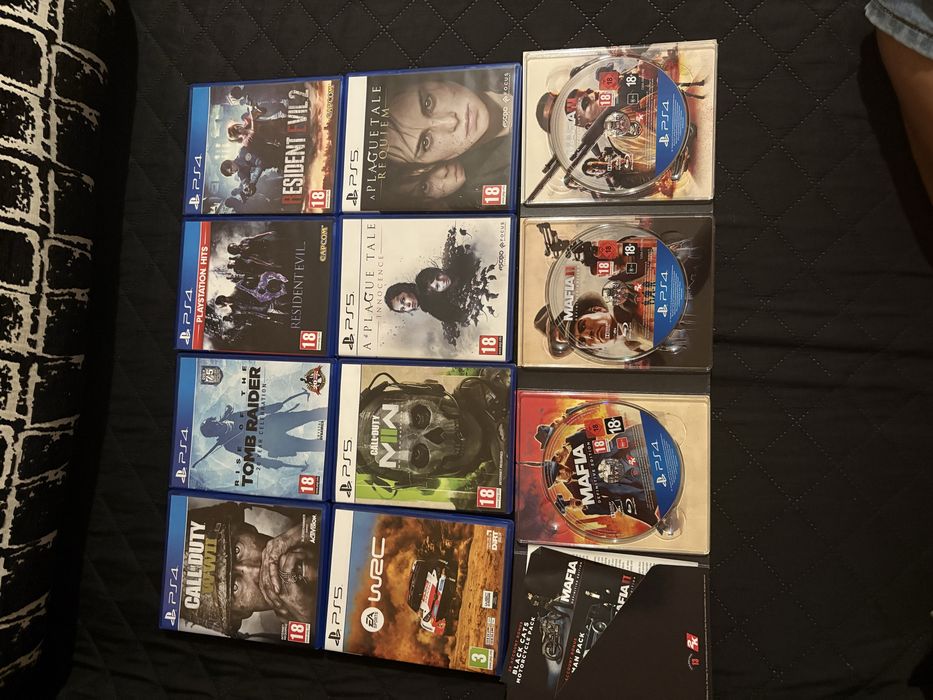 Продавам игри за playstation 5 и 4