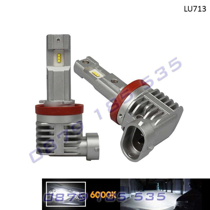 Компактни LED крушки 9005 HB3 без вентилатор лед светлини фар кола