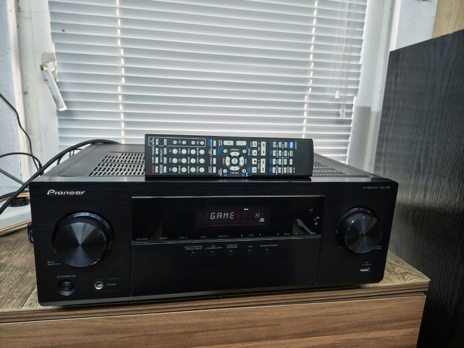 5.1 канален ресивър PIONEER vsx-330 Usb 4K HDMI (ARC)
