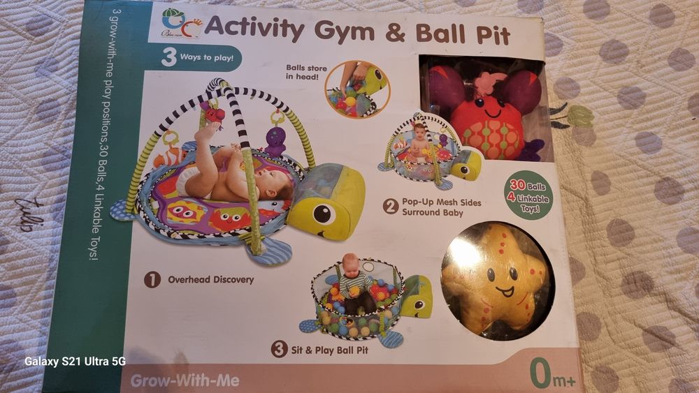 Коврик игровой черепашка