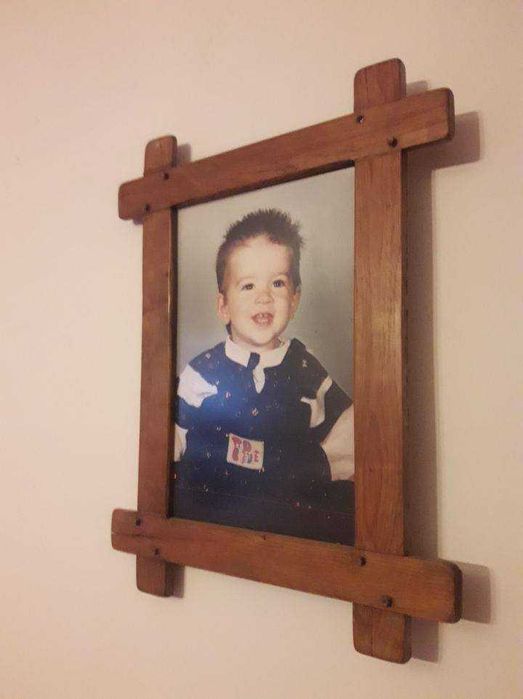 Set rama tablou din lemn masiv