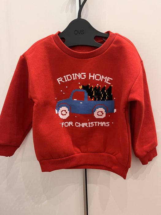 Коледна блуза/суитшърт.р-р 92-98.