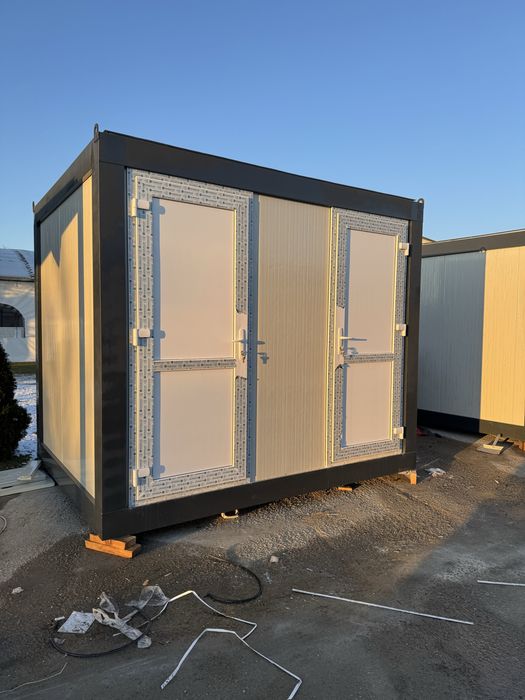 Vand container modulare cu grup sanitar cabina WC