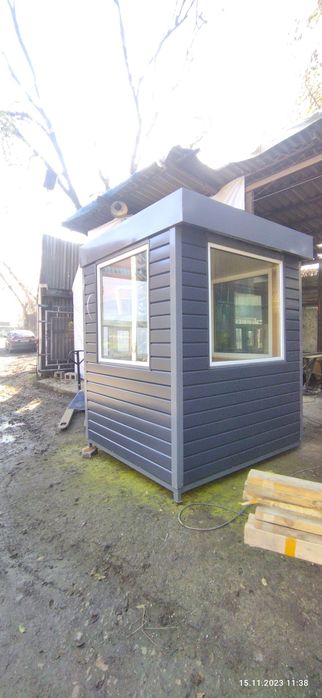 Будка пост охраны 2*2 с утеплителем и доставкой