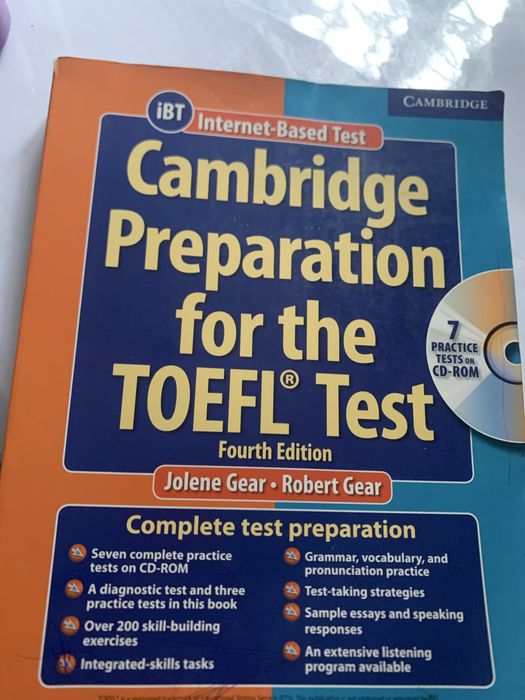 TOEFL prep Cambridge preparation for the TOEFL test