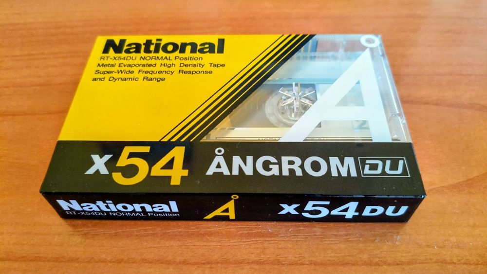 Аудиокассета National X54 ANGROM