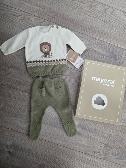 Mayoral  детски плетен комплект новородено