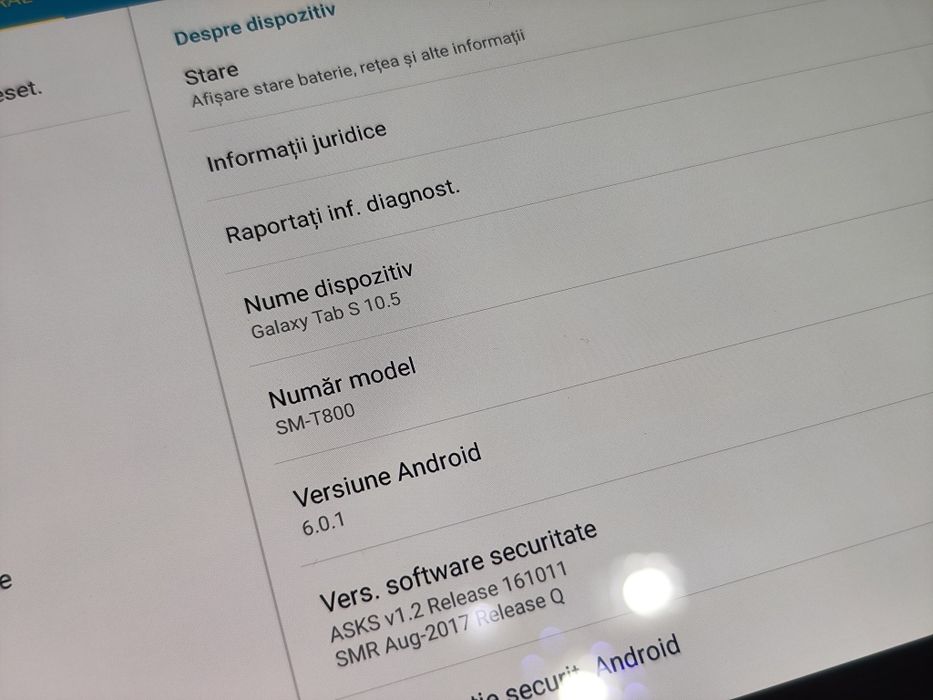 Tabletă Samsung Galaxy Tab S 10.5" AMOLED + Husă Cadou
