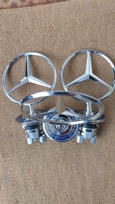 Емблема тип мерник за мерцедес от 92г до 2006г с надпис полска за Ц,Е.