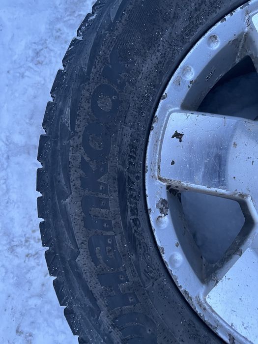 диски с зимней резиной
