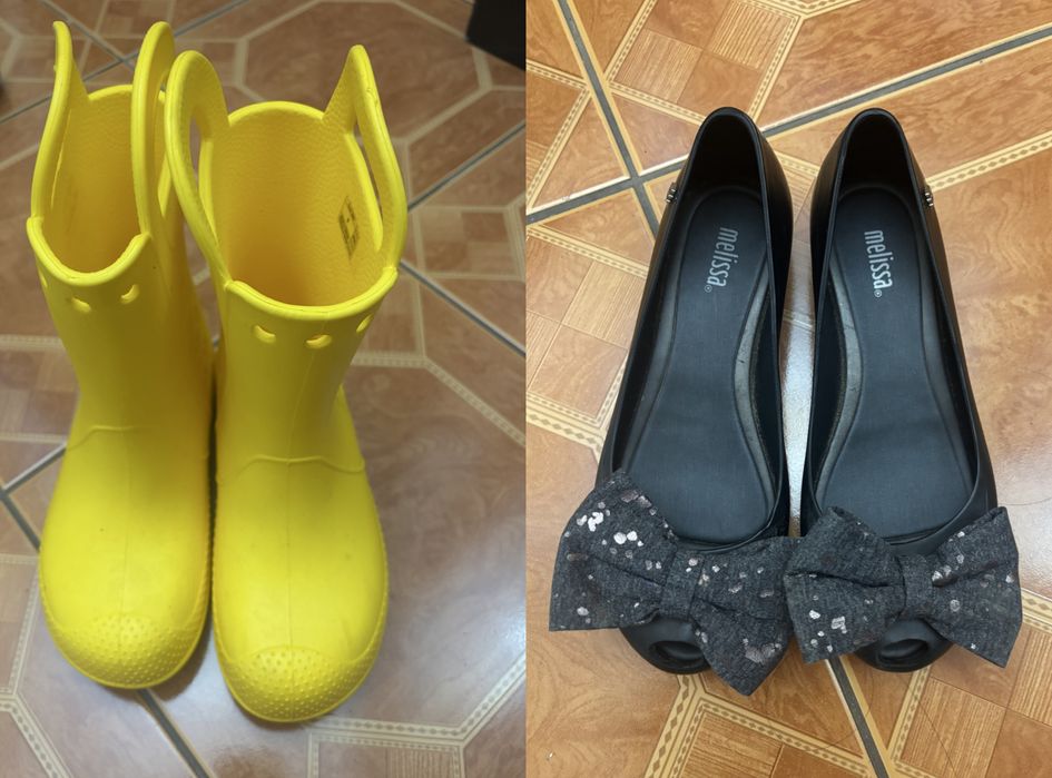 Crocs + Melissa, 2 пары — 30 000 ₸