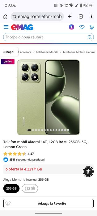 Telefon Xiaomi 14t