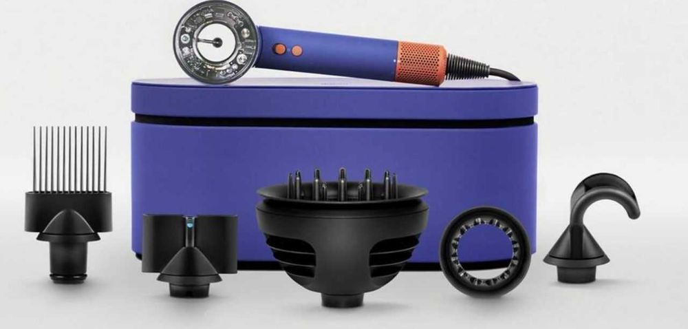 Фен Dyson Supersonic Nural HD16 Vinca Blue Мега Качество!+Гравировка!