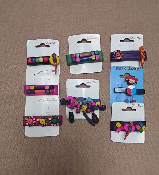 Заколки деревянные- ручная работа