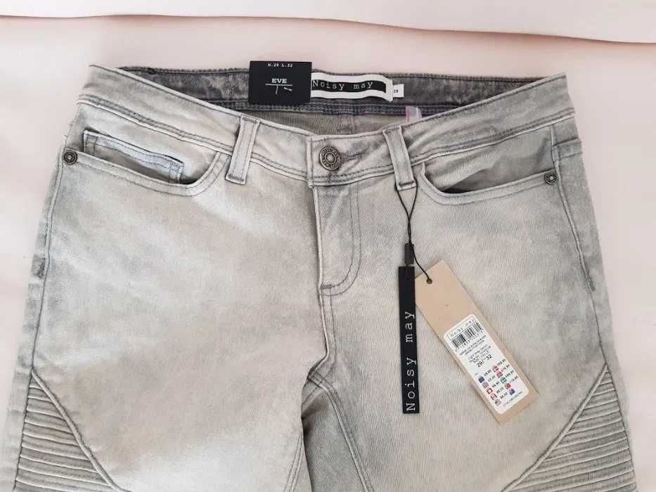 Biker Jeans Noisy May,marimea 29/32...merg la un 38,noi cu eticheta