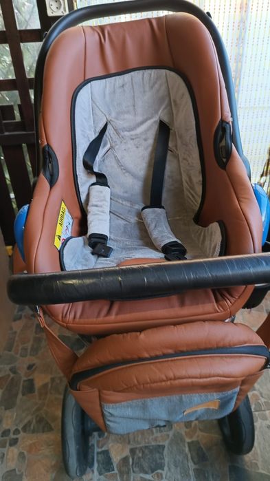 Cărucior Krausman 3 in 1 Nexxo Caramel