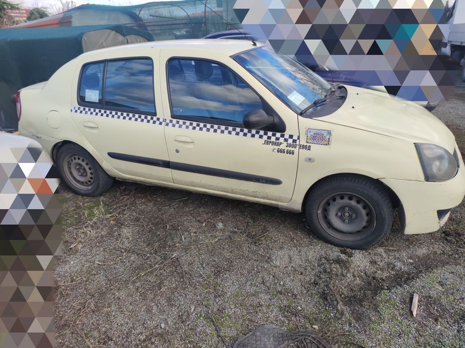 Renault symbol 1.4 75/рено клио 1.4 75к.с газ на части