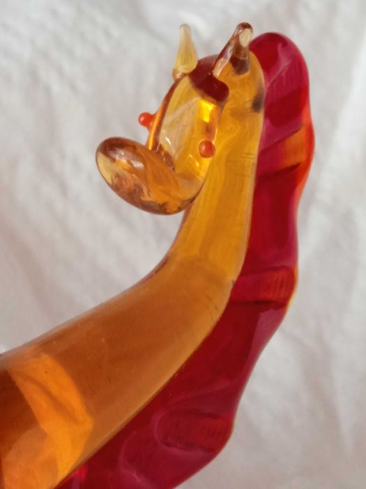 Стъклени фигурки Кон, Куче, Мишка