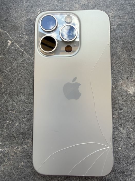 iPhone 15 Pro white titanium