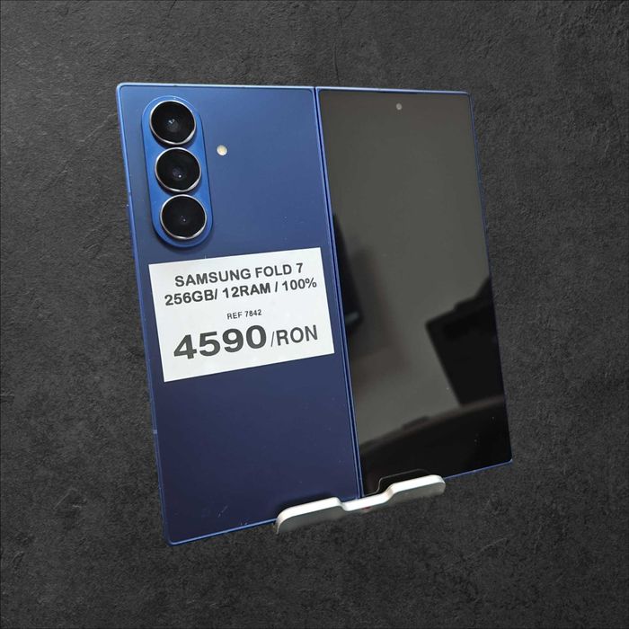 Samsung ZFOLD 7 256GB 12RAM 100% (2buc) / Amanet Tulcea