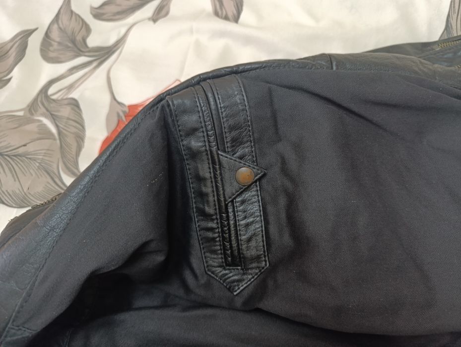 Кожаная куртка мужская