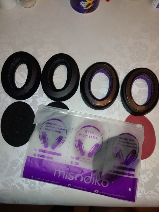 Наушници падове за слушалки  Sennheiser HD600 HD650