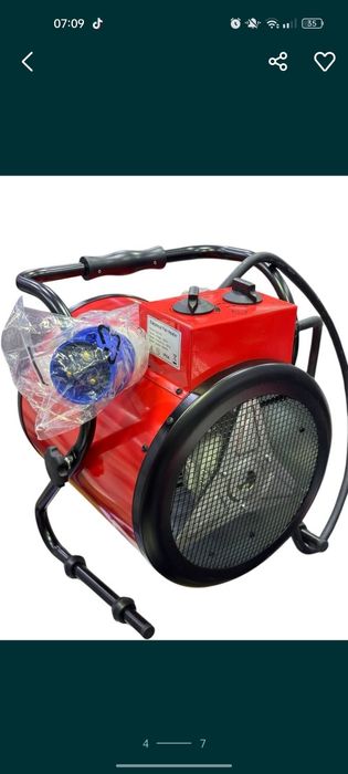 Pushka pechka obogrevatel teploventilyator