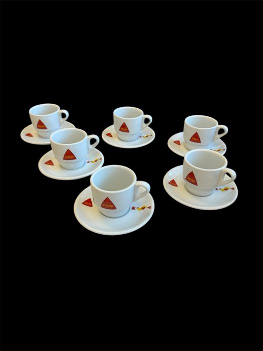 Set Cești Porțelan Delta Cafés SPAL, Costa Verde Made in Portugal -Noi