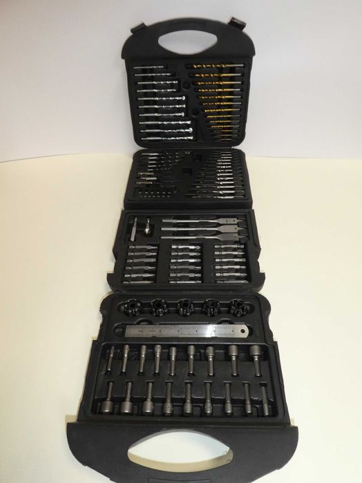 Westfalia свредла, вложки, битове, гедоре 1/4 инча, 122 ч., Германия