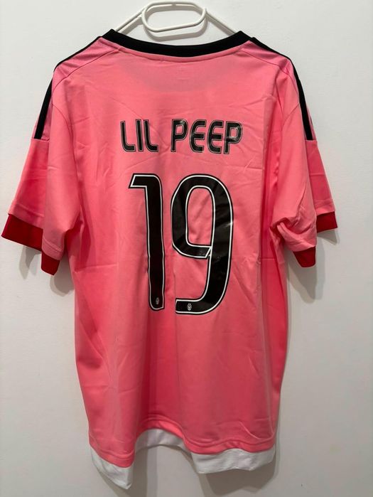 Tricou Juventus adidas Away 2015/16 – L – LIL PEEP 19 – NOU CU ETICHETĂ